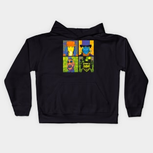 Strangers with Hats Kids Hoodie